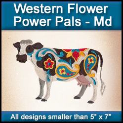 A Western Flower Power Pals Design Pack - Image 2