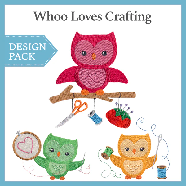 A Whoo Loves Crafting Design Pack - Image 2
