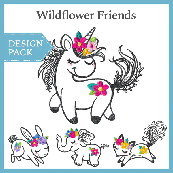 A Wildflower Friends Design Pack - Image 4