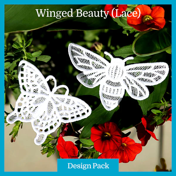 A Winged Beauty (Lace) Design Pack - Image 4