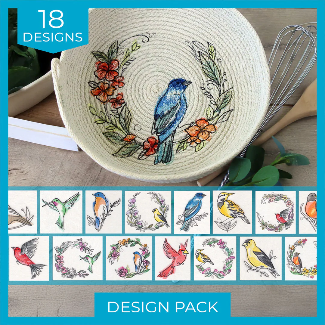 A Wings in Watercolor Design Pack - Image 3