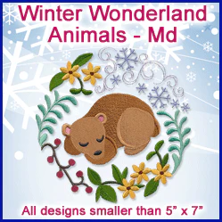 A Winter Woodland Animals Design Pack - Image 4