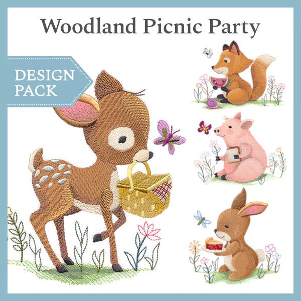 A Woodland Picnic Party Design Pack - Image 2