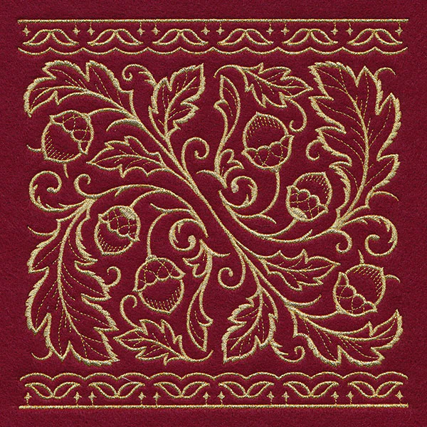 Acorns & Autumn Magic Border