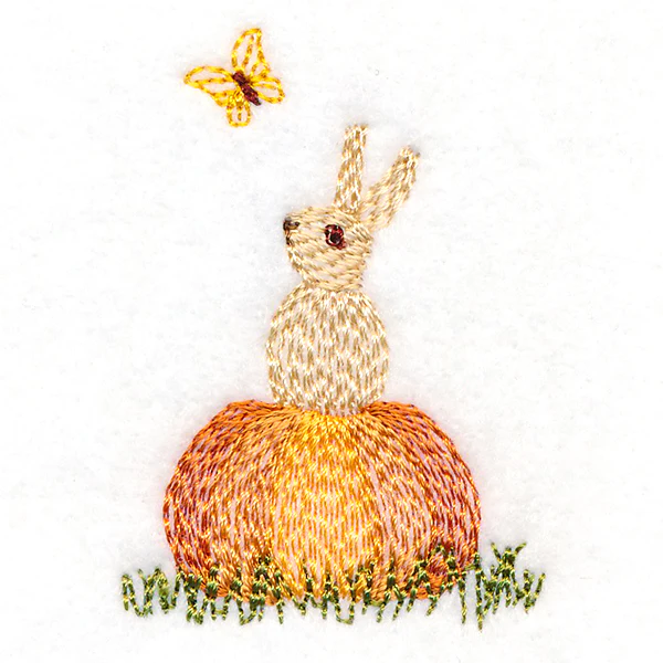 Adorable Pumpkin Bunny - Image 2