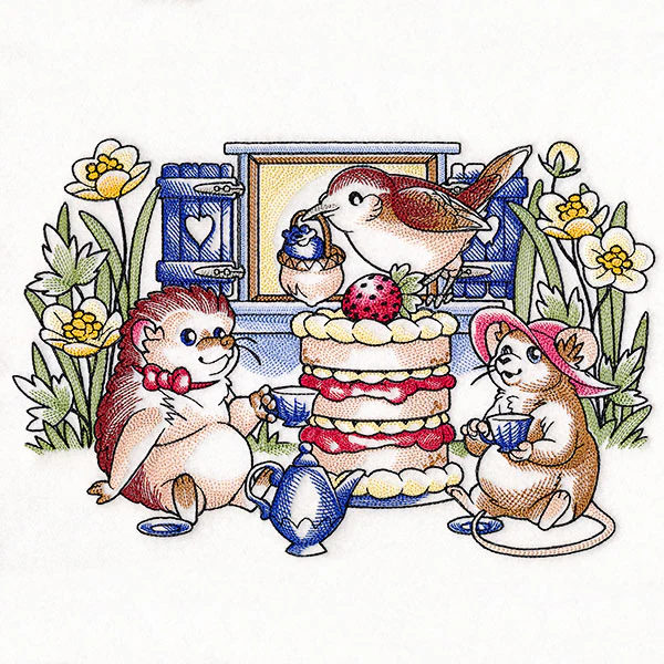 Afternoon Tea Mice & Friends - Image 5