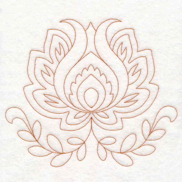 Airy Folk Flower (Vintage) - Image 5