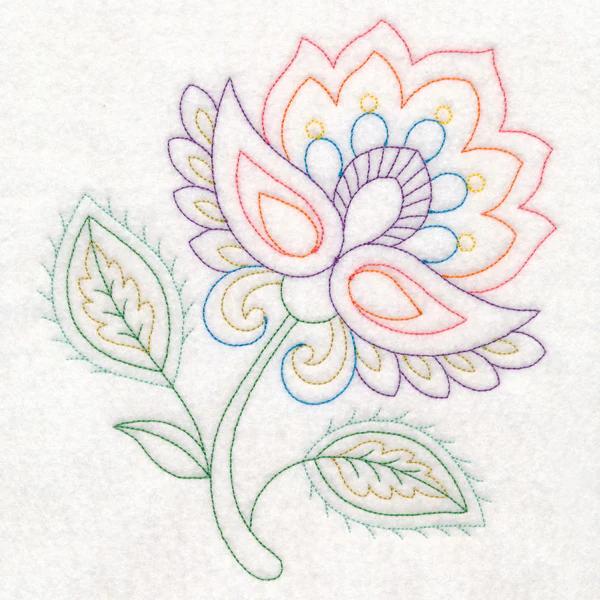 Airy Jacobean Flower (Vintage)