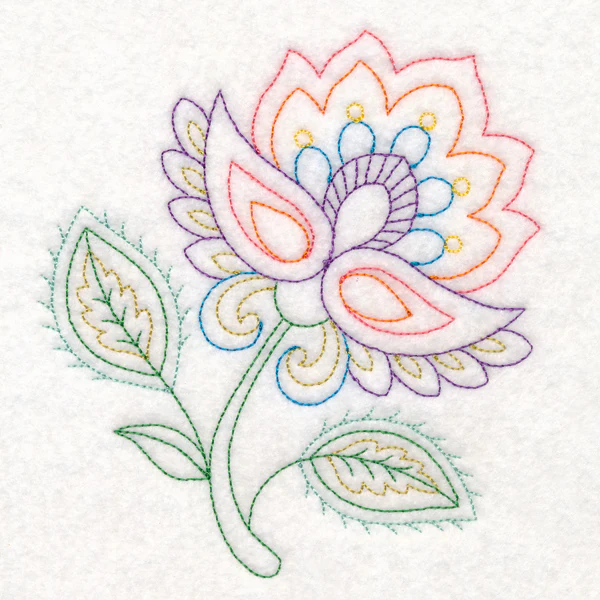 Airy Jacobean Flower (Vintage) - Image 3