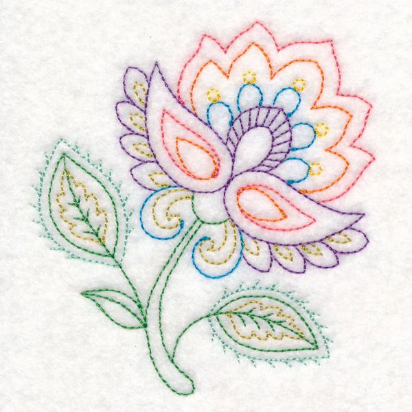 Airy Jacobean Flower (Vintage) - Image 4