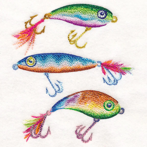 Al-Lure-ing Trio in Watercolor - Image 5