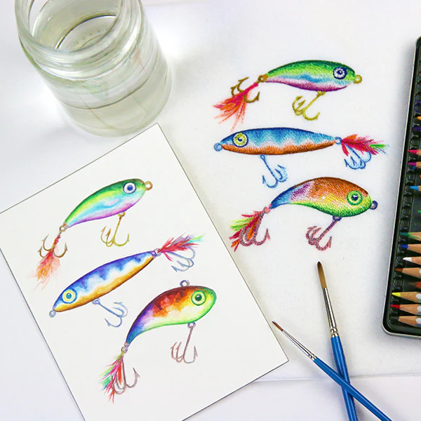 Al-Lure-ing Trio in Watercolor - Image 6