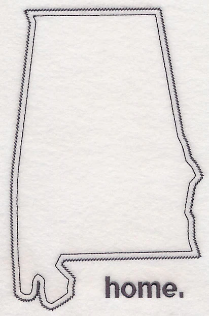 Alabama Outline (Vintage)
