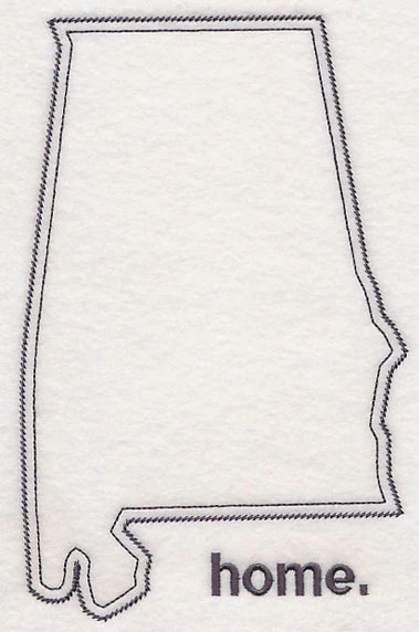 Alabama Outline (Vintage) - Image 2