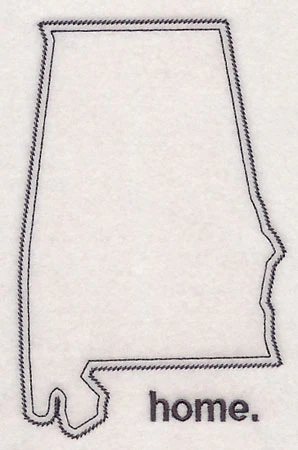 Alabama Outline (Vintage) - Image 4