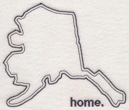 Alaska Outline (Vintage) - Image 3
