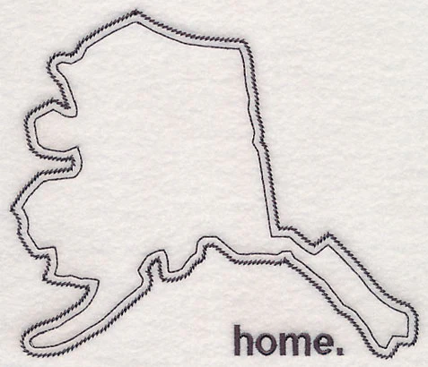 Alaska Outline (Vintage) - Image 4