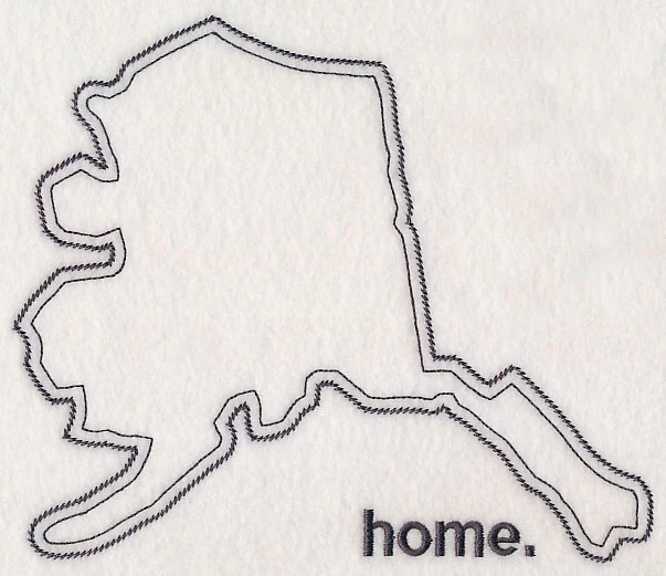 Alaska Outline (Vintage) - Image 6