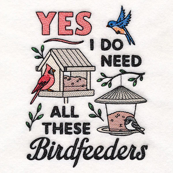 All These Birdfeeders - Image 5