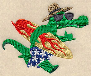 Alligator in Sunglasses - Image 2