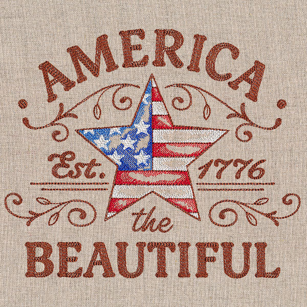 America the Beautiful Market Sign - Image 3