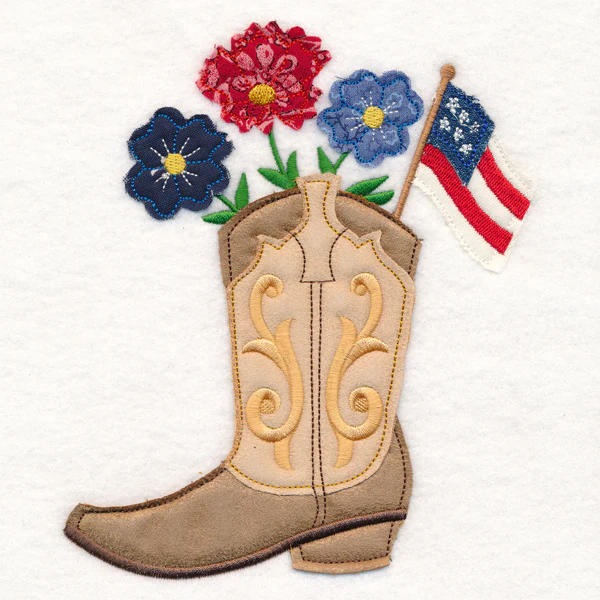 American Dreams in Bloom (Crafty Cut Applique) - Image 2