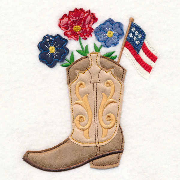 American Dreams in Bloom (Crafty Cut Applique) - Image 3