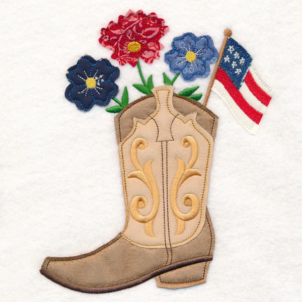 American Dreams in Bloom (Crafty Cut Applique) - Image 4