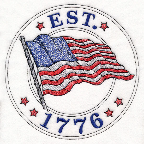 American Flag Stamp - Image 5