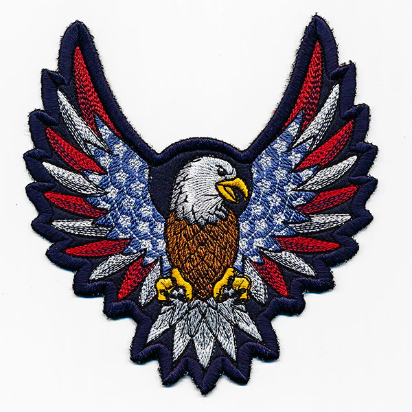 American Liberty Bald Eagle Patch (In-the-Hoop) - Image 3