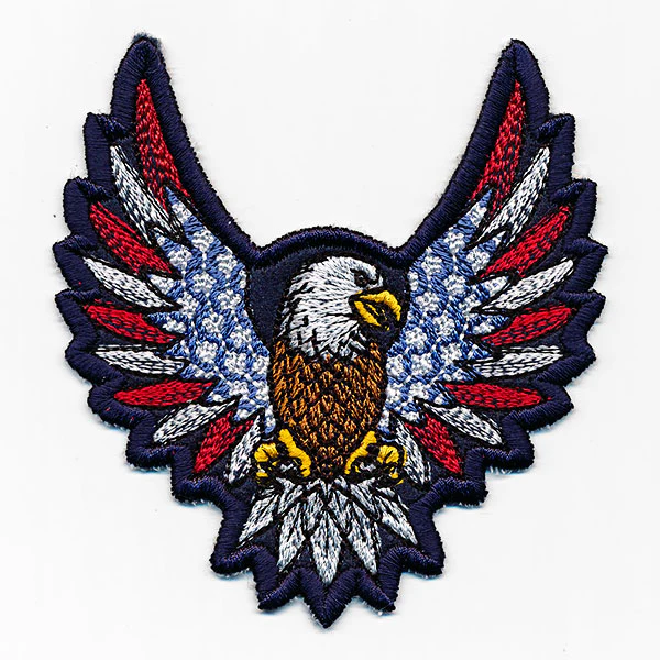 American Liberty Bald Eagle Patch (In-the-Hoop) - Image 5
