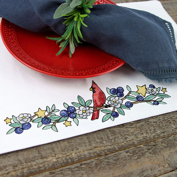 Americana Floral Cardinal - Image 10