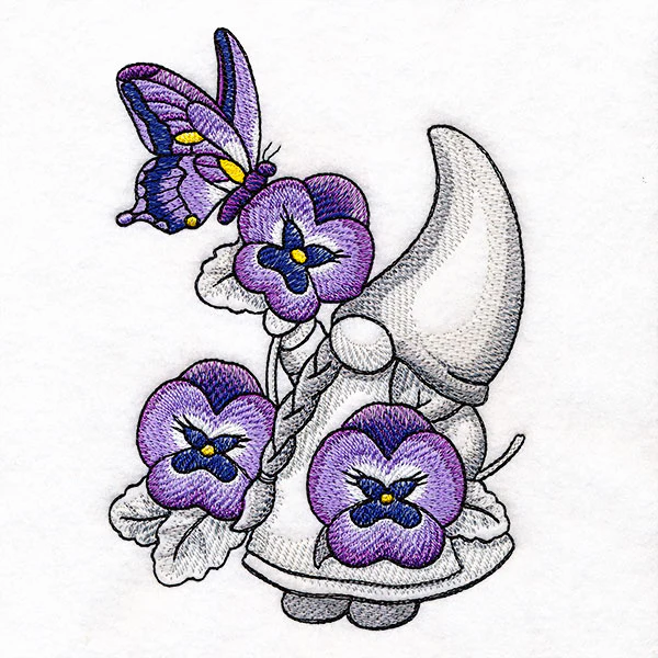 Among the Pansies Gnome - Image 3