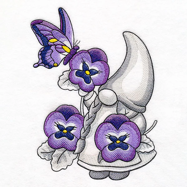 Among the Pansies Gnome - Image 4
