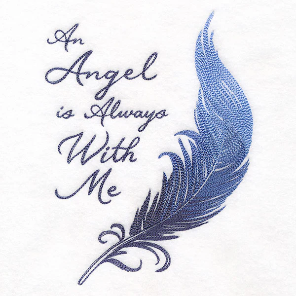 An Angel is Always With Me Feather - Image 3