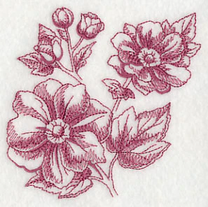 Anemone Botanical (Toile) - Image 5