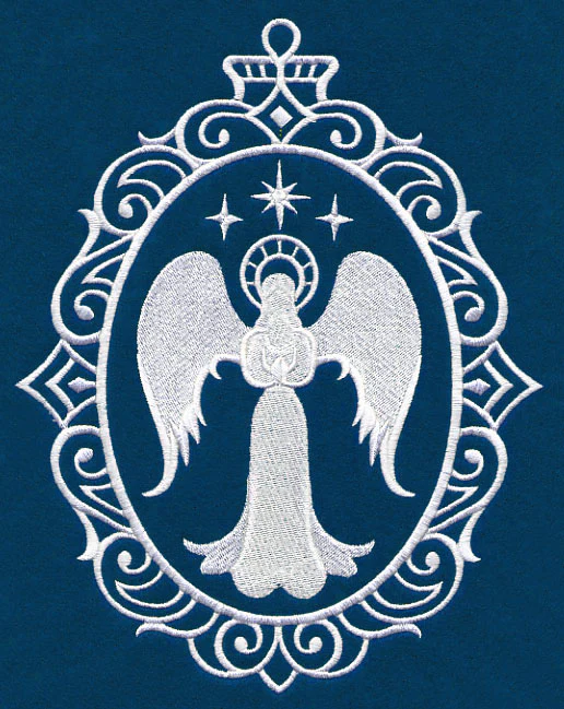Angel Cameo (Whitework) - Image 5