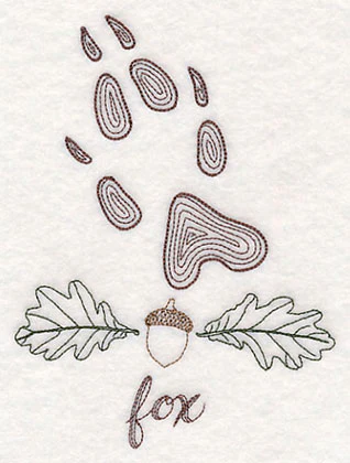 Animal Tracks - Fox (Vintage) - Image 3