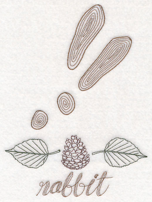 Animal Tracks - Rabbit (Vintage) - Image 5