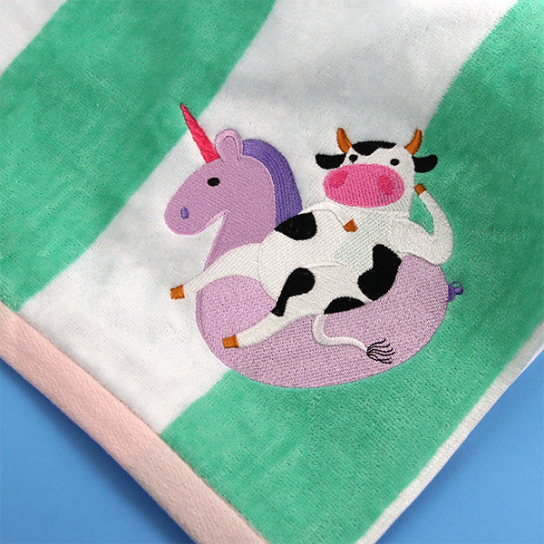 Animals on Floaties - Cow - Image 2