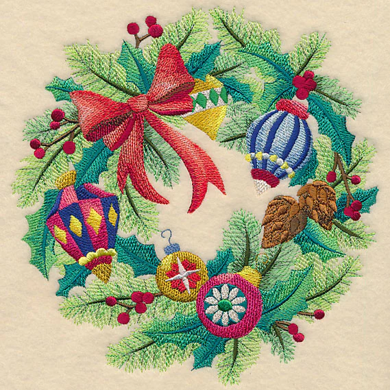 Antique Adornments Wreath - Image 6