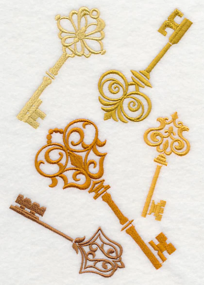 Antique Keys - Image 3