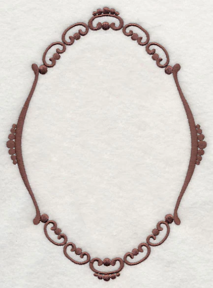 Antique Monogram Frame - Image 2