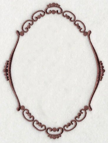 Antique Monogram Frame - Image 3