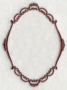 Antique Monogram Frame - Image 4