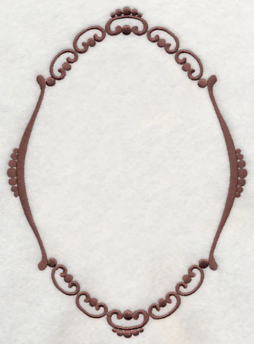 Antique Monogram Frame - Image 5