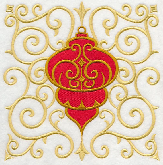 Antique Ornament in Filigree Square - Image 6