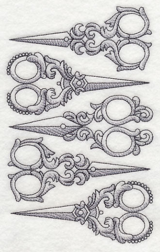 Antique Scissors Collage - Image 4
