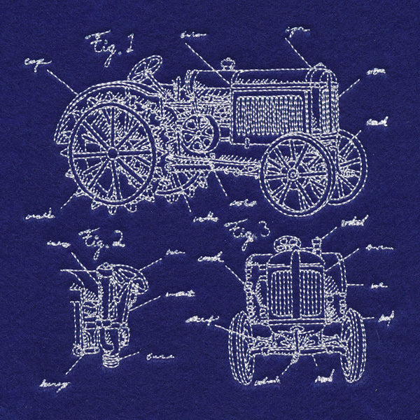 Antique Tractor Schematic - Image 4