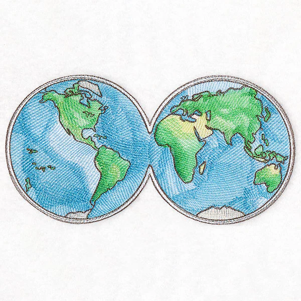 Antique World Map - Image 9